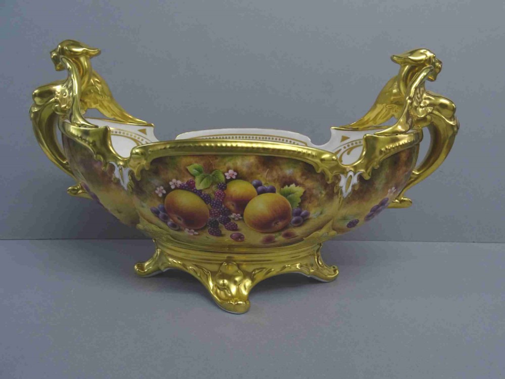 royal worcester dragon bowl