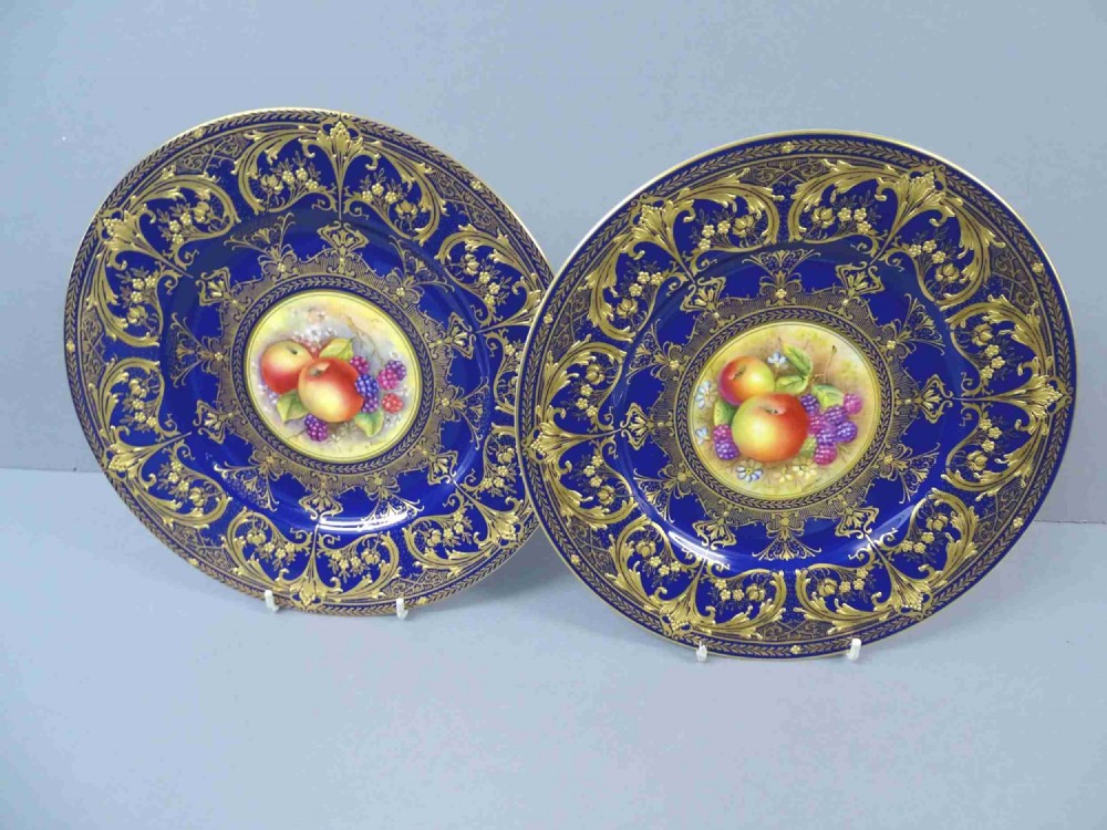 royal worcester service plates